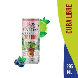 Ron Viejo de Caldas Cóctel Cuba Libre en Lata 