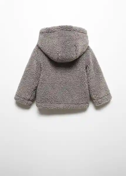 Abrigo Marti Gris Talla 66 Niños Mango