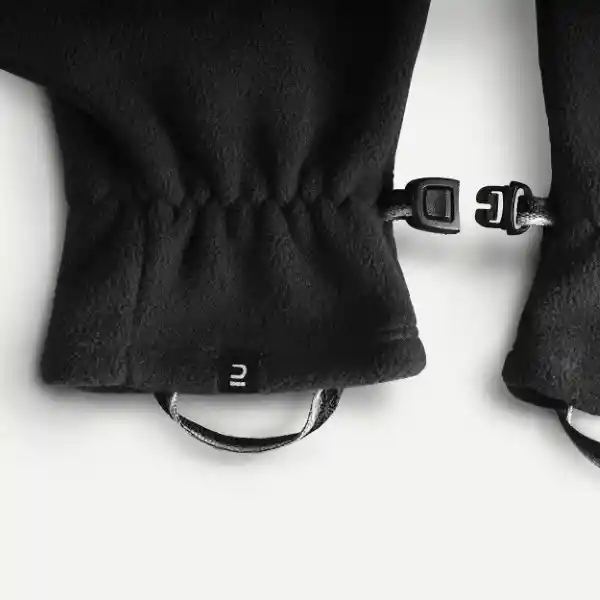 Kiprun Guantes Fibra Polar de Trekking Adulto Negro XS MT500