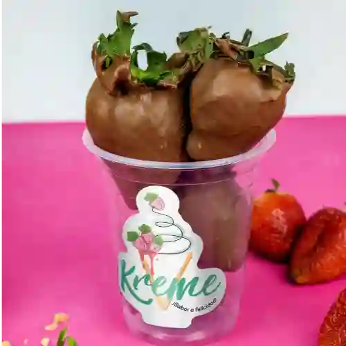 Fresas Cubiertas de Chocolate