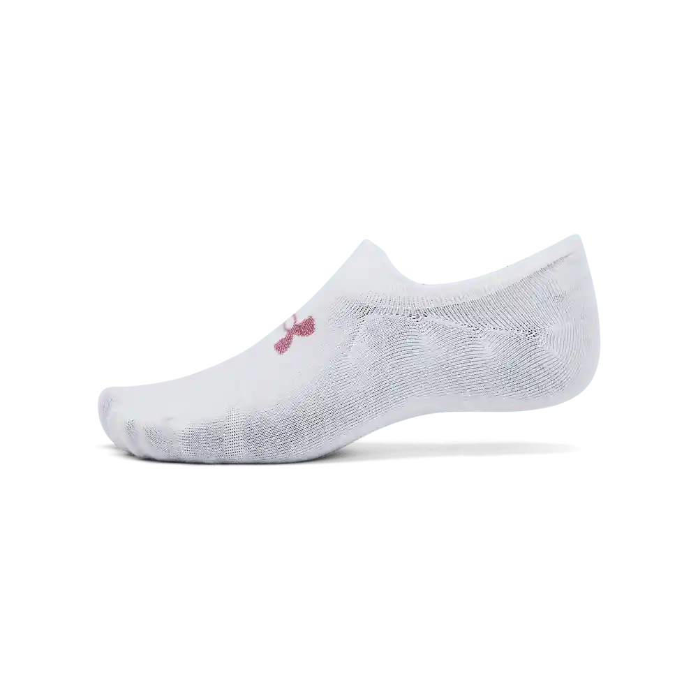 Under Armour Medias Essential Ultralowtab Hombre Blanco MD