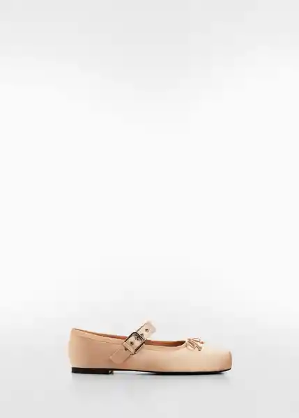 Zapatos Ballet1 Nude Talla 36 Mujer Mango