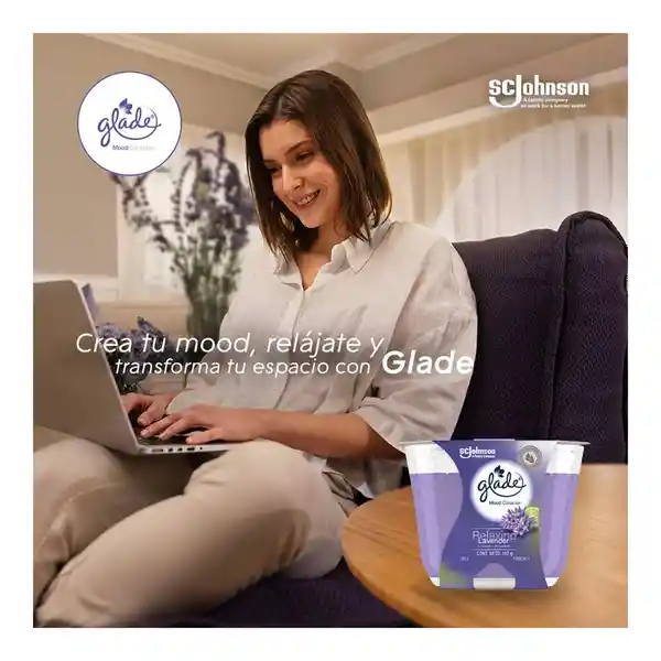 Glade Vela Mood Collection Relaxing Lavender 192 g