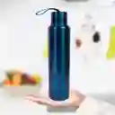 Miniso Termo de Acero Inoxidable Con Correa Azul 950 mL