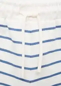Bermuda Blueset Azul Talla 67 Niño Mango