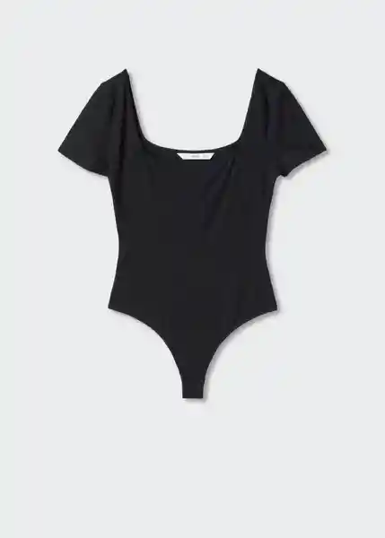 Body Sissi Negro Talla M Mujer Mango