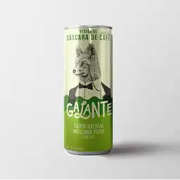 Galante Bebida Con Gas Cáscara Café Sabor Original Manzana Verde