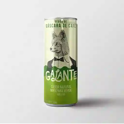 Galante Bebida Con Gas Cáscara Café Sabor Original Manzana Verde