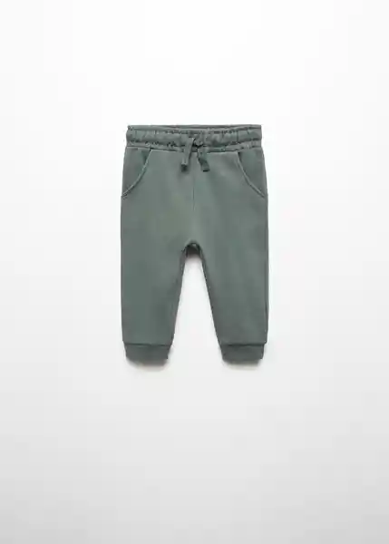 Pantalón Mateo5 Niños Musgo Talla 72 Mango