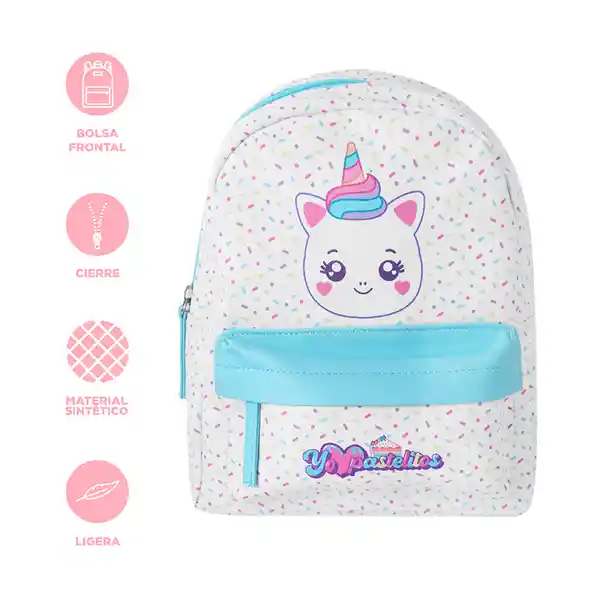 Maleta Infantil Serie Mis Pastelitos Blanca Miniso