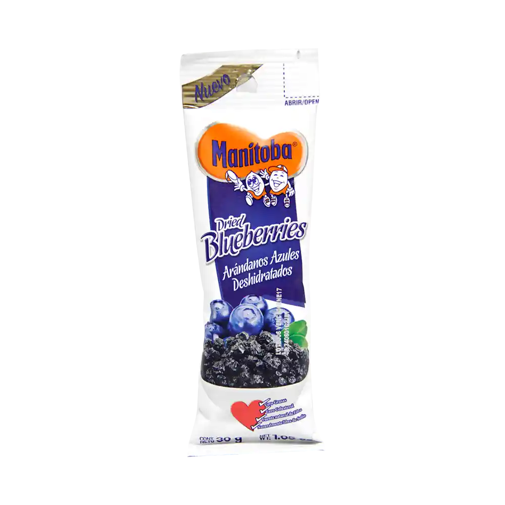 Manitoba Arándanos Azules Deshidratados 