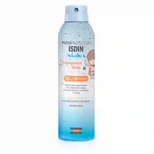 Isdin Fotoprotector Transparent Pediatrics Spray Wet Skin SPF 50+