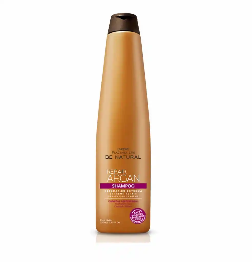 Be Natural Shampoo Repair Argán 