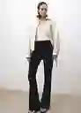 Top Mara Offwhite Talla S Mujer Mango
