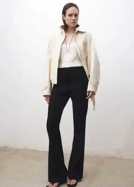 Top Mara Offwhite Talla S Mujer Mango