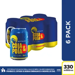 Refajo Cola & Pola - Lata 330 Ml X6