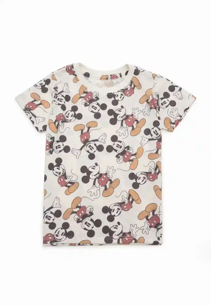 Camiseta Manga Corta 2t-ivory
