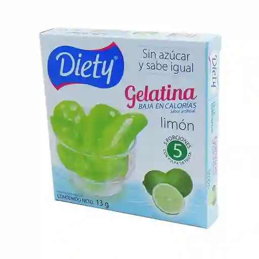 Diety Gelatina Sabor a Limón