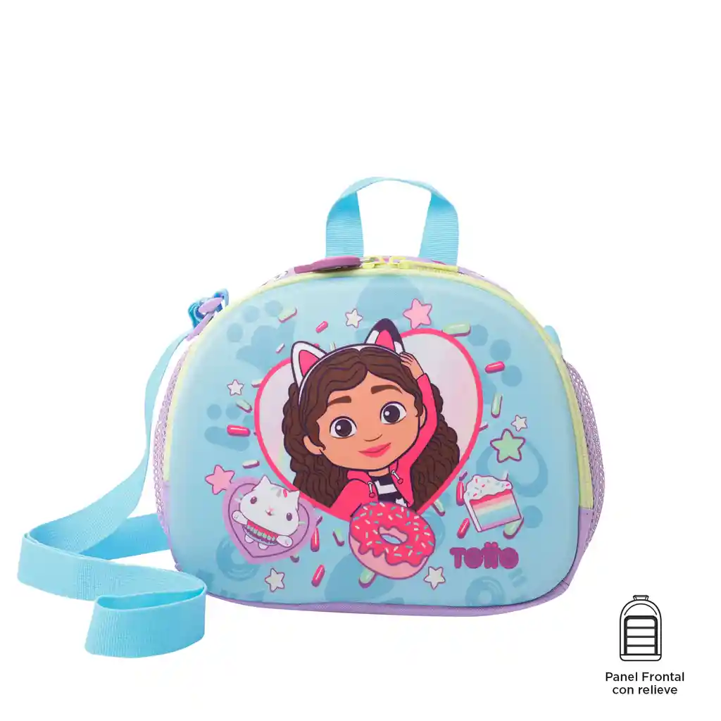 Lonchera Con Aislamiento Térmico Gabby Doll House Azul