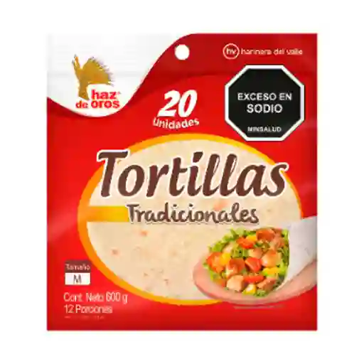 Tortillas Haz de Oros Tradicionalesx600g