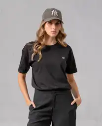Camiseta Mujer Negro Talla M 22739 Rifle