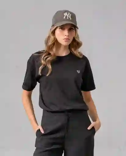 Camiseta Mujer Negro Talla M 22739 Rifle