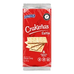 Crakeñas Galletas Saltín Saladas más Crocantes