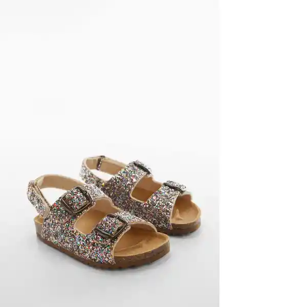 Sandalias Carlab Malva Talla 21 Niñas Mango