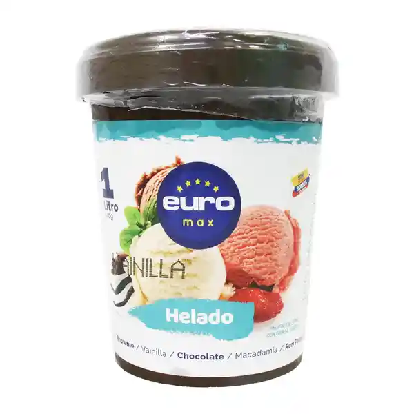 Helado Sabor a Vainilla Euromax