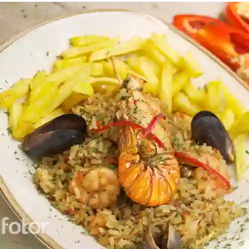 Arroz con Camarones