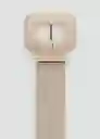 Cinturón Lina Beige Talla S Mujer Mango