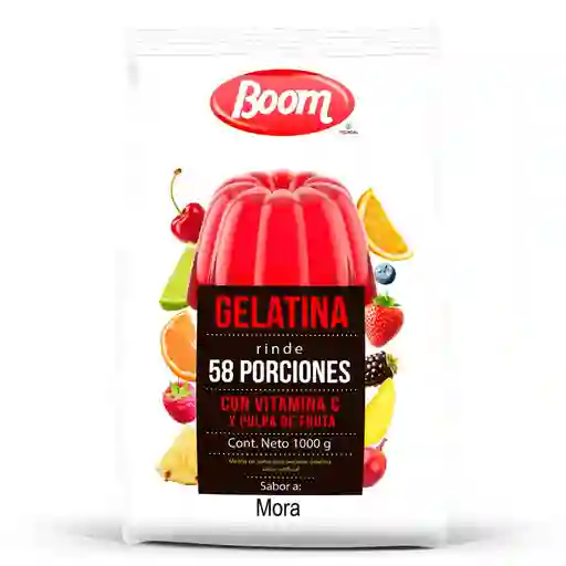 Gelatina de Mora Boom