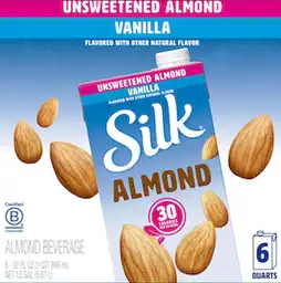 Silk Bebida de Almendras Sabor a Vainilla