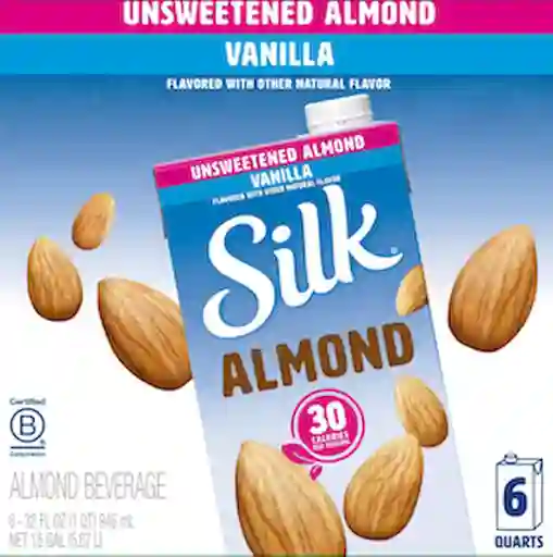 Silk Bebida de Almendras Sabor a Vainilla