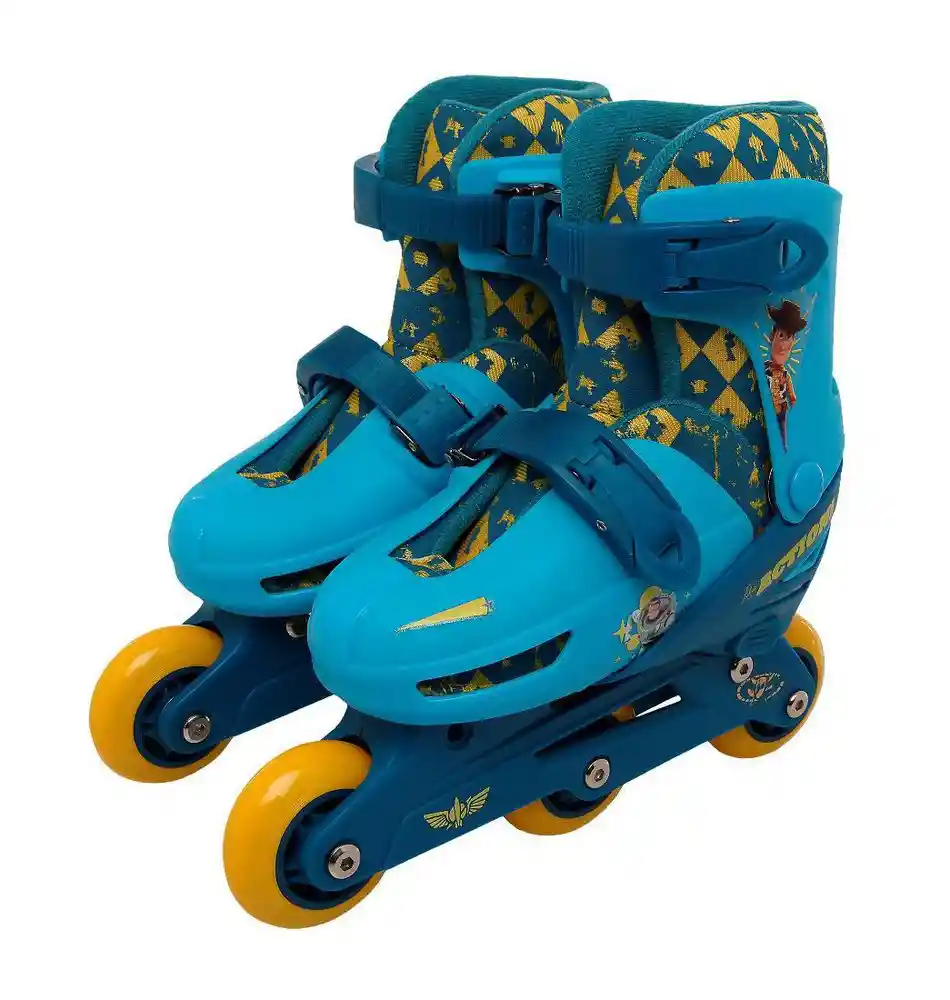 Patines Ajustables 2 En 1 Toy Story 4-3 Ruedas-Talla 31-34