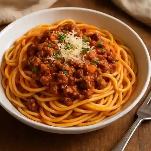 Pasta frescas a la bolognesa