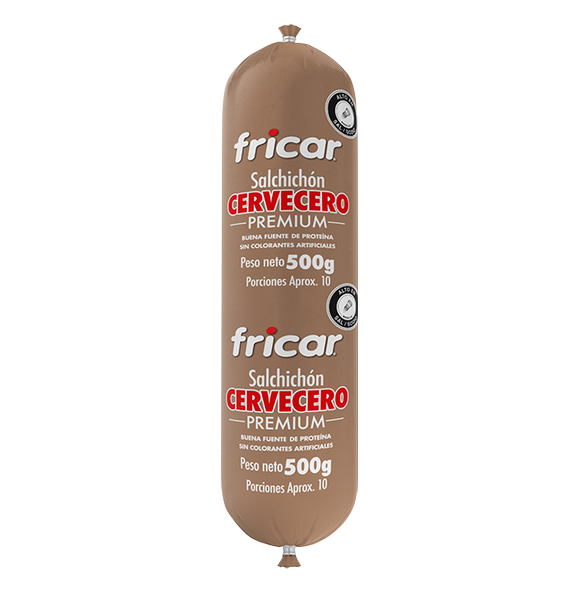 Fricar Salchichón Cervecero Premium 500 g