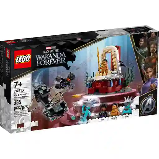 Set Construcción Salón Del Trono Del Rey Namor Lego