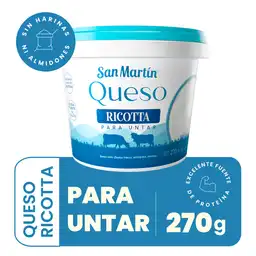 Queso Ricotta San Martín Para Untar