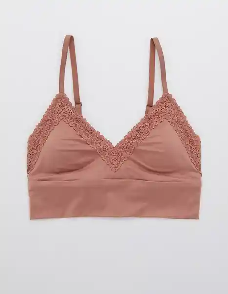 Bralette Aerie Rosado Talla Medium American Eagle 26933178