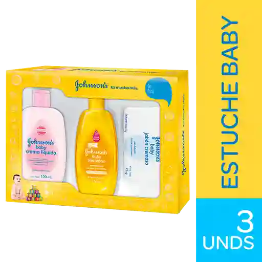 Estuche Johnson Baby Crema+ Shampoo + Jabón