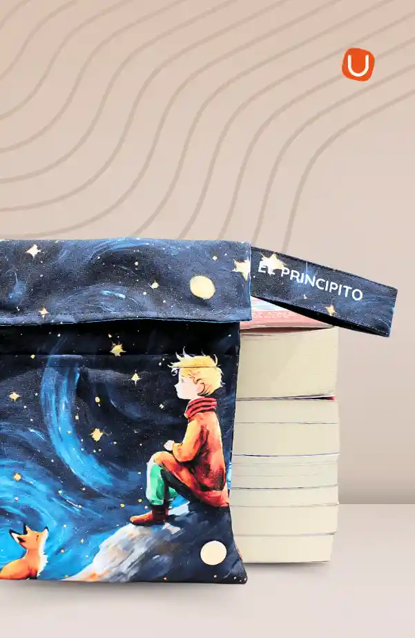 Funda Gold Para Libros Principito 3