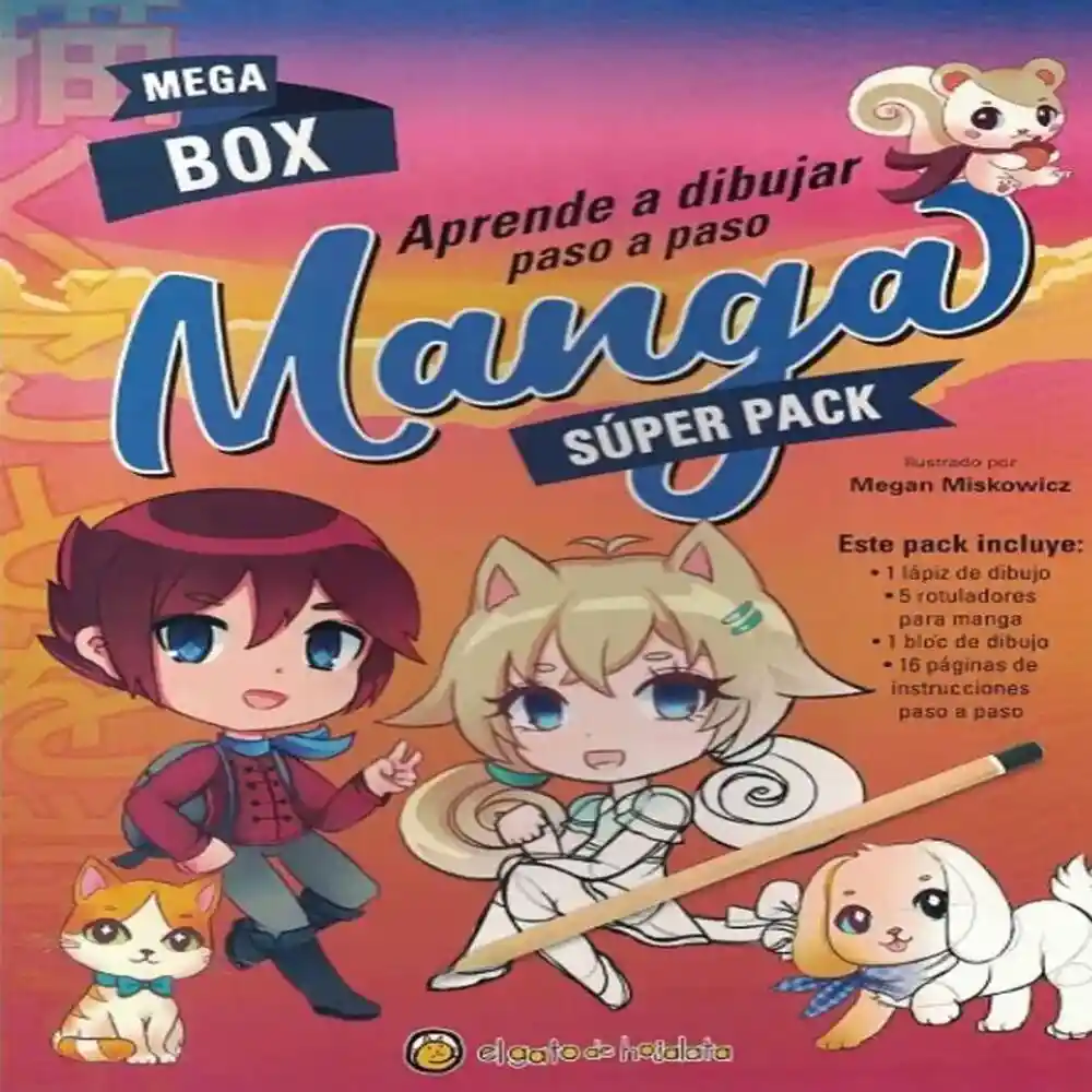 Como Dibujar Manga Mega Box El Gato de Hojalata