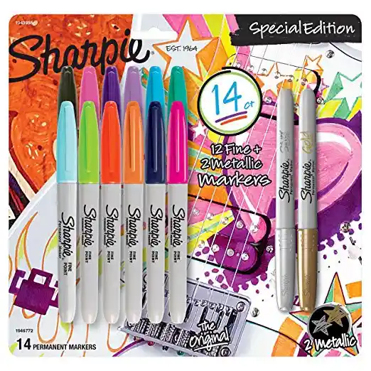 Sharpie Marcador Permanente Surtido X14