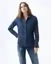  Camisa Mujer Azul Talla Xl 312E001 AMERICANINO 