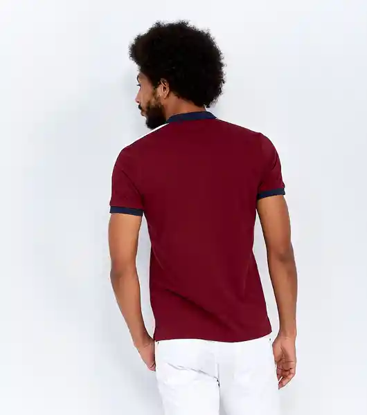 Typer Camiseta Polo Vinotinto Talla M 823918