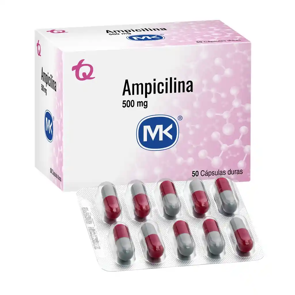 Ampicilina 500 Mg