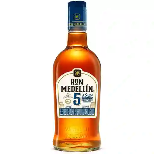 Ron Medellin Ron 5 Años (750 Ml)