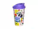 Vaso Térmico Print Plástico Morado Casaideas
