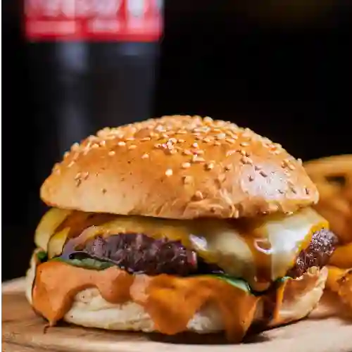 Combo Hamburguesa Queen Romesco